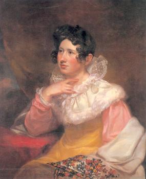 塞繆爾 芬利 佈裡斯 莫爾斯 Portrait of Lucretia Pickering Walker Morse